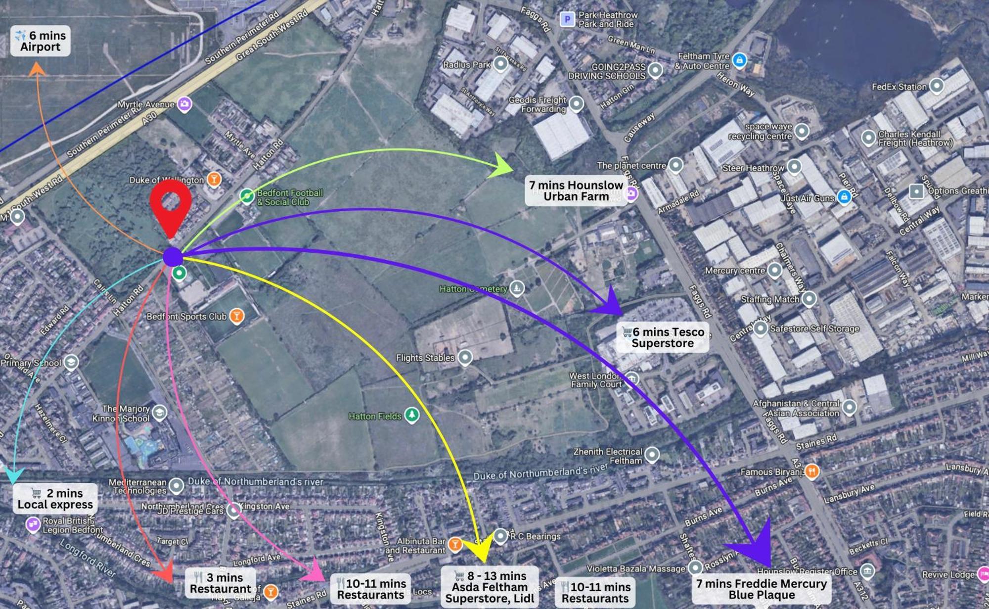 Hatton Apartments Heathrow Airport- Free Parking-Free Underground To And From Heathrow Airport Hatton Cross See Picture-See London Fast Hatton Cross To Central London 30Min 外观 照片